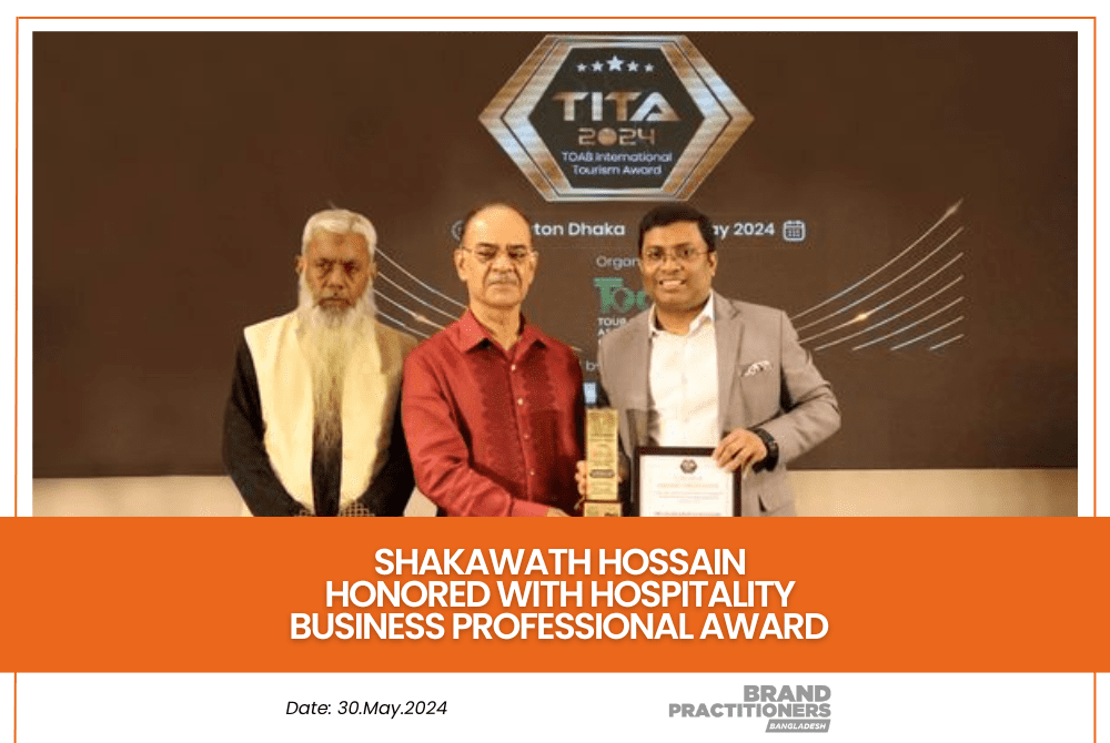 Shakawath Hossain Honored with Hospitality Business Professional Award at TOAB International Tourism Award 2024_web