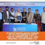 Startup Bangladesh signed up to collaborate with Asiatic Mindshare Ltd. and Windmill Advertising Ltd. (1)