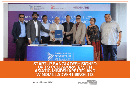 Startup Bangladesh signed up to collaborate with Asiatic Mindshare Ltd. and Windmill Advertising Ltd. (1)