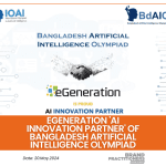 eGeneration 'AI innovation partner' of Bangladesh Artificial Intelligence Olympiad