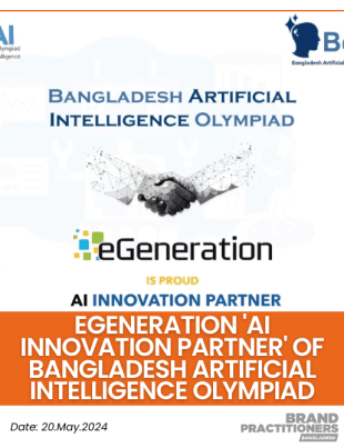 eGeneration 'AI innovation partner' of Bangladesh Artificial Intelligence Olympiad