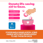 foodpanda Bangladesh Joins Hands with WFP Bangladesh to Aid those in Gaza
