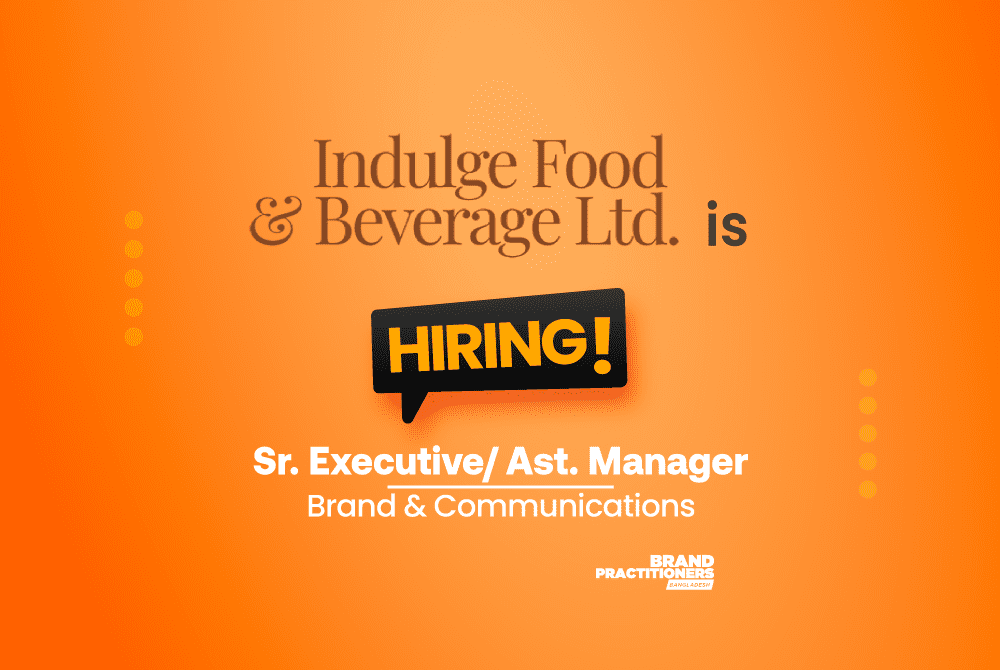 Indulge Food & Beverage Limited job-Senior-Executive--Assistant-Manager-for-Brand-&-Communications