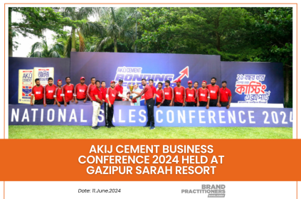 Akij Cement Business Conference 2024 held at Gazipur Sarah Resort