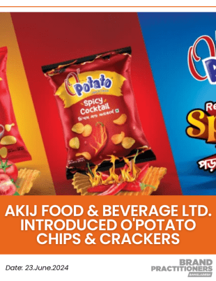 Akij Food & Beverage Ltd. introduced O'Potato Chips & Crackers