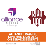 Alliance Finance, Kiva Han sign deal on service benefits