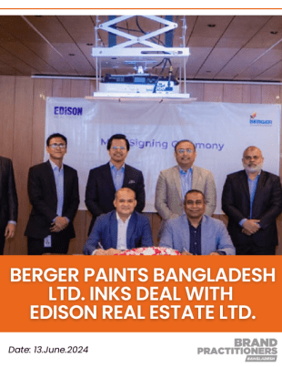 Berger Paints Bangladesh Ltd. inks deal with Edison Real Estate Ltd.