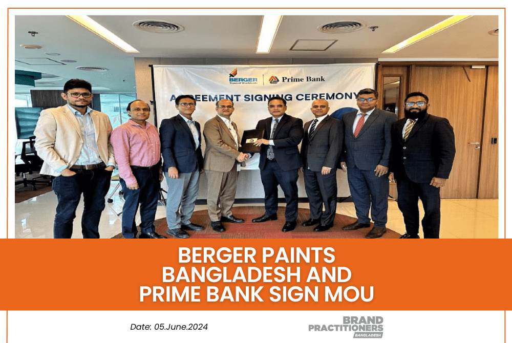 Berger Paints Bangladesh and Prime Bank sign MoU