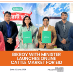 Bikroy with Minister launches online cattle market for Eid