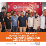 CTG & SYL Top Pathao Heroes Receive Eid Gifts from Pathao in Association with Khaas Food