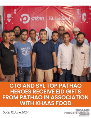 CTG & SYL Top Pathao Heroes Receive Eid Gifts from Pathao in Association with Khaas Food