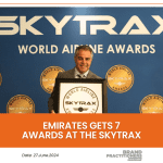 Emirates gets 7 awards at the Skytrax