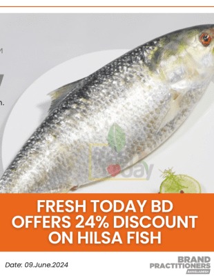 Fresh Today BD Offers 24% Discount on Hilsa Fish