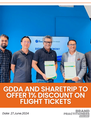 GDDA and ShareTrip to offer 1% discount on Flight Tickets