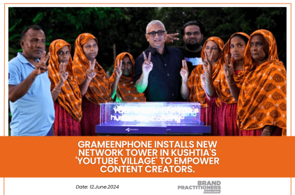 Grameenphone installs new network tower in Kushtia's 'YouTube Village' to empower content creators