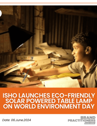 ISHO Launches eco-friendly solar powered table lamp on World Environment Day