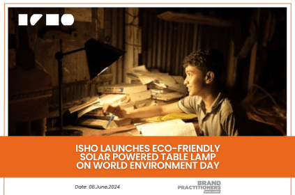 ISHO Launches eco-friendly solar powered table lamp on World Environment Day
