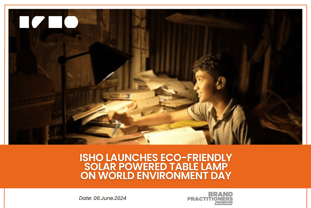 ISHO Launches eco-friendly solar powered table lamp on World Environment Day