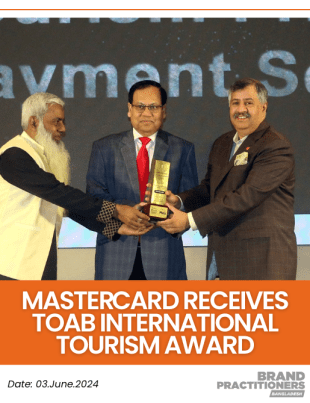 Mastercard receives TOAB International Tourism Award