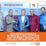 MoU Signing Ceremony between Blucheez Outfitters and the BGMEA University of Fashion & Technology (BUFT)
