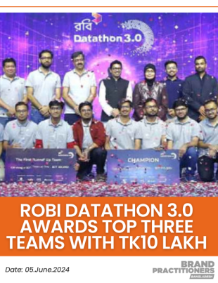 Robi Datathon 3.0 awards top three teams with Tk10 lakh