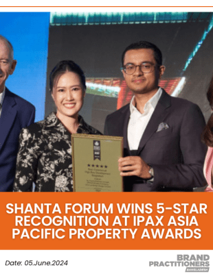 Shanta FORUM wins 5-Star recognition at IPAX Asi_a Pacific Property Awards