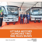 Uttara Motors launches two SML ISUZU buses