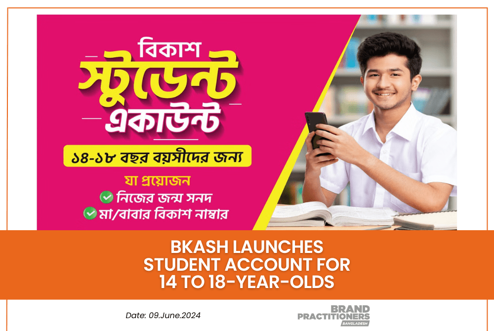 bKash launches student account for 14 to 18-year-olds