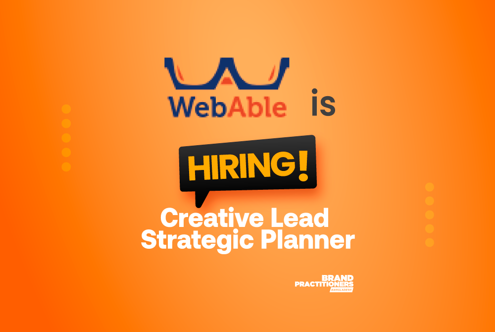 WebAble Digital is hiring Creative Lead Strategic Planner