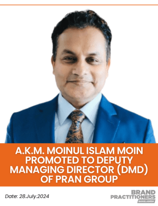 A.K.M. Moinul Islam Moin Promoted to Deputy Managing Director (DMD) of PRAN Group