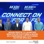 Akash Digital TV launches new DTH HD platform & Akash Go Companion App featuring Hotstar Specials