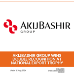 AkijBashir Group wins Double Recognition at National Export Trophy