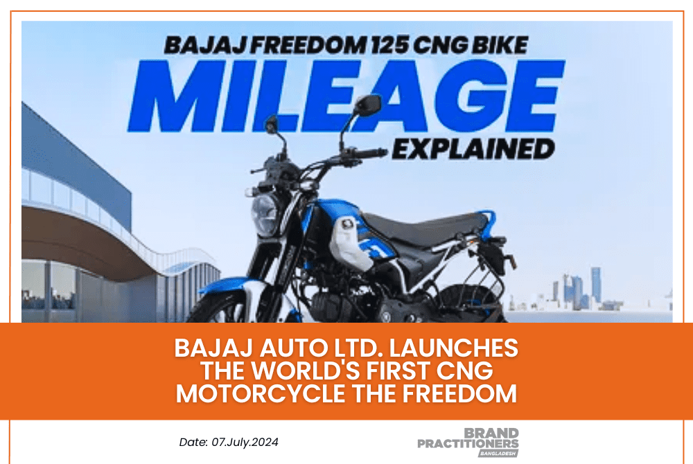 Bajaj Auto Ltd. Launches the World's First CNG Motorcycle The Freedom