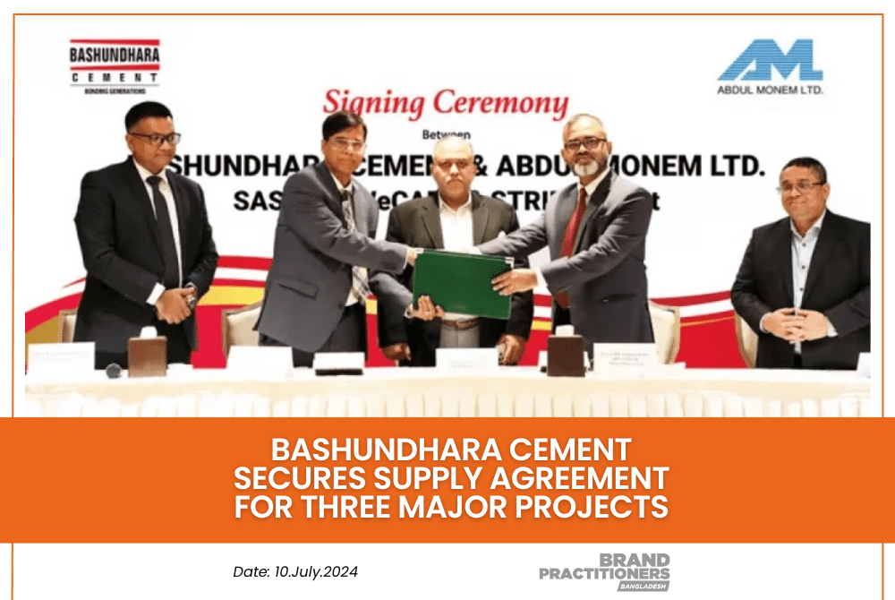 Bashundhara Cement Secures Supply Agreement for Three Major Projects