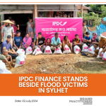 IPDC Finance stands beside Flood Victims in Sylhet