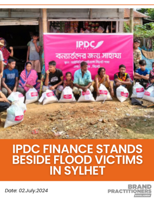 IPDC Finance stands beside Flood Victims in Sylhet