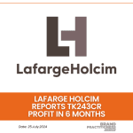 Lafarge Holcim Reports Tk243cr Profit in 6 Months