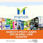 Marico’s profit jumps 30% in April-June Quarter