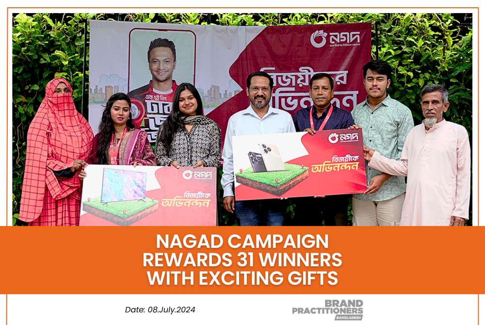 Nagad Campaign Rewards 31 Winners with Exciting Gifts