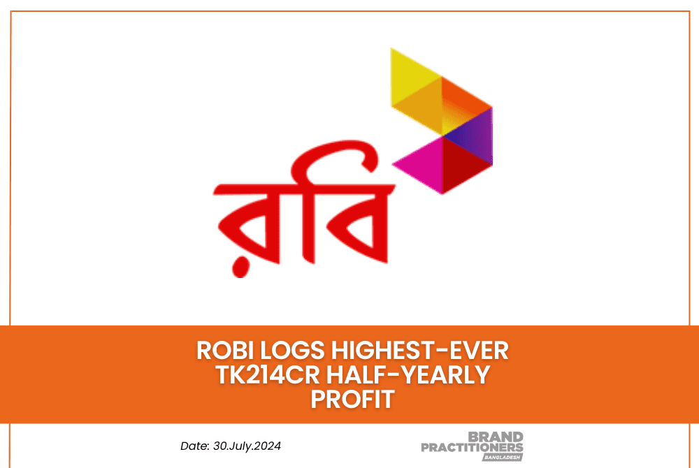 Robi logs highest-ever Tk214cr half-yearly profit