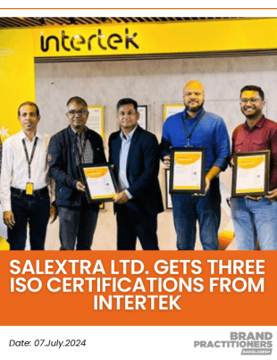 Salextra Ltd. gets Three ISO Certifications from Intertek