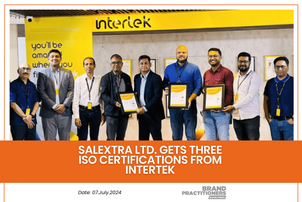 Salextra Ltd. gets Three ISO Certifications from Intertek