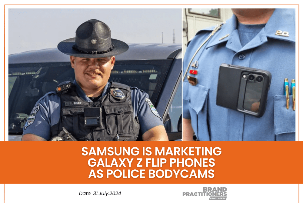 Samsung is marketing Galaxy Z Flip phones as police bodycams