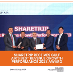 ShareTrip Receives Gulf Air's Best Revenue Growth Performance 2023 Award