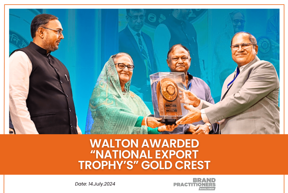 Walton awarded “National Export Trophy’s” gold crest