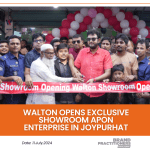 Walton opens exclusive showroom Apon Enterprise in Joypurhat