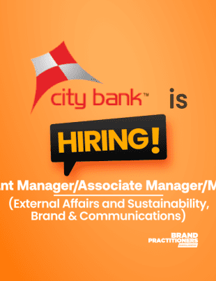 City Bank is hiring Assistant Manager/Associate Manager/Manager, External Affairs and Sustainability, Brand & Communications