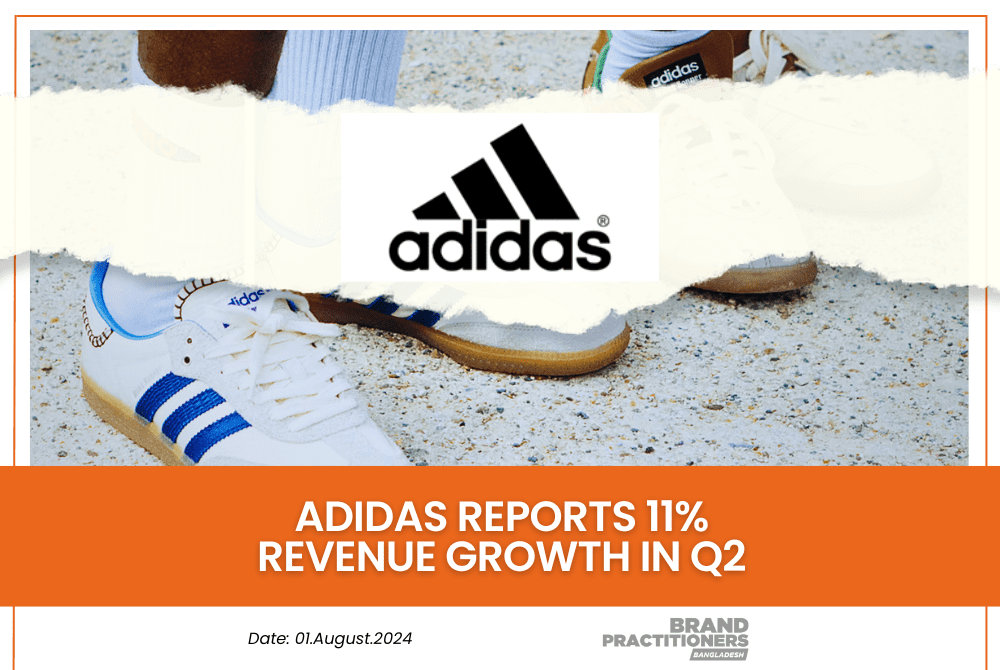 Adidas reports 11% revenue growth in Q2