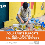 Aqua Paints supports youth-led city beautification efforts