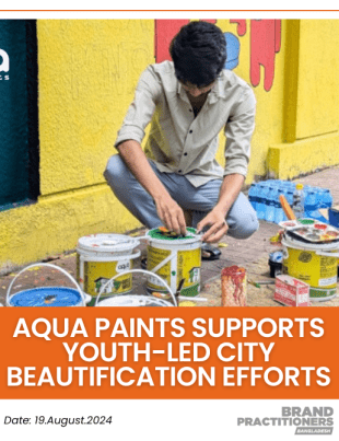 Aqua Paints supports youth-led city beautification efforts